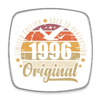 1996 Birthday Gift 1996 Original 1996 - Square fridge magnet - white - Front