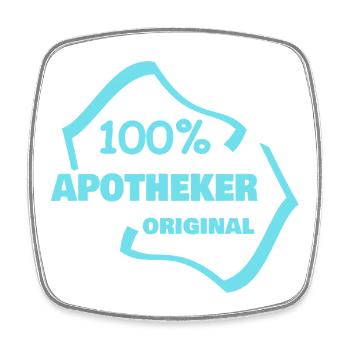 Apotheker - Viereckiger Kühlschrankmagnet - Weiß - Vorne