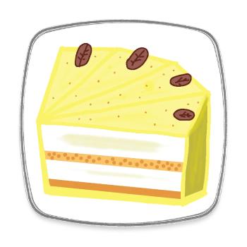 Torte Bäckerei Konditorei backen Bäcker - Viereckiger Kühlschrankmagnet - Weiß - Vorne