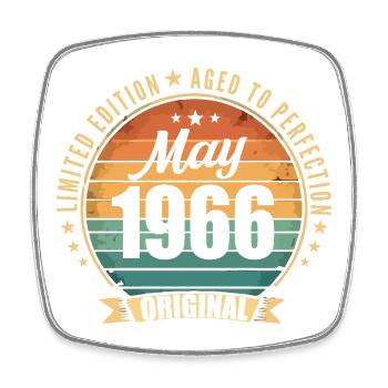 Légende de Mai 1966 Édition Limitée - Magnet carré - blanc - Devant