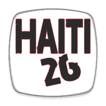 Happy Haitian Flag Day - Square fridge magnet - white - Front