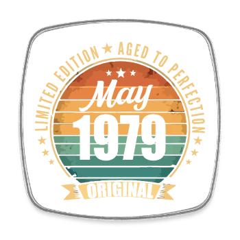 Légende de Mai 1979 Édition Limitée - Magnet carré - blanc - Devant