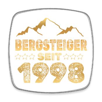 geboren 1998 - Viereckiger Kühlschrankmagnet - Weiß - Vorne