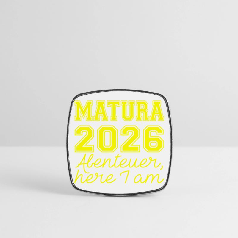 Matura 2026 Spruch Magnet carré