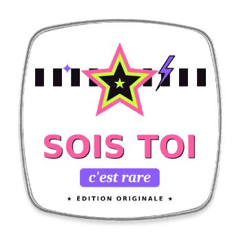 Sois Toi Édition Originale - Magnet carré - blanc - Devant
