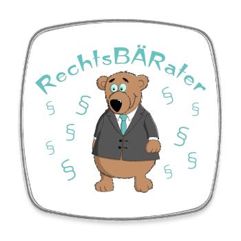 Legal Adviser - Law - Attorney - Square fridge magnet - white - Front