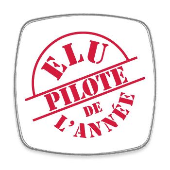 aviators - Square fridge magnet - white - Front