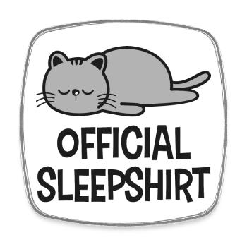 Cat Cats - Square fridge magnet - white - Front
