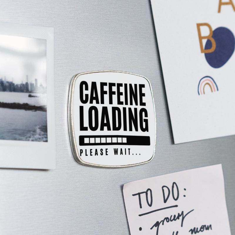Square fridge magnet