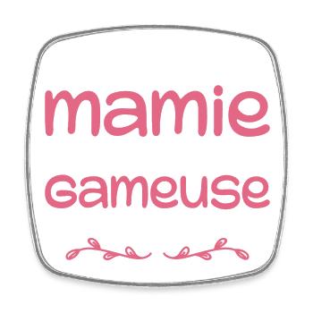 Zwei Titel Granny Gameuse | Geek | Großmutter - Viereckiger Kühlschrankmagnet - Weiß - Vorne