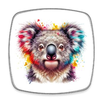 Koala - Square fridge magnet - white - Front