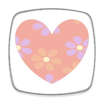 Cadeau pour la fête des mères : Idée de cadeau pour la fête des mères - Magnet carré - blanc - Devant