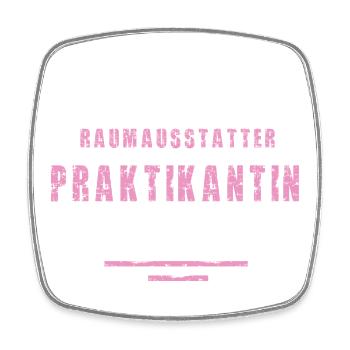 Interior Decorator Intern Thank You Internship - Square fridge magnet - white - Front