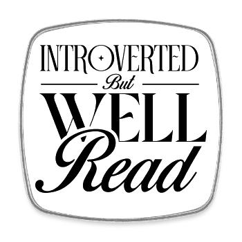 Introverti mais cultivé - Magnet carré - blanc - Devant