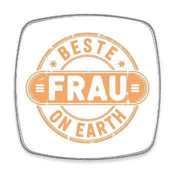 Meilleure épouse Cadeau Femme - Magnet carré - blanc - Devant