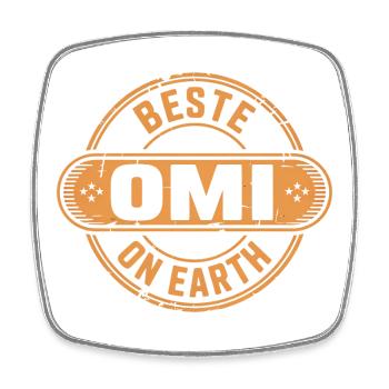 Best Grandma Gift Grandma - Square fridge magnet - white - Front
