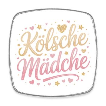 Cologne Girls Carnival Cologne Cologne Cologne Girls - Square fridge magnet - white - Front