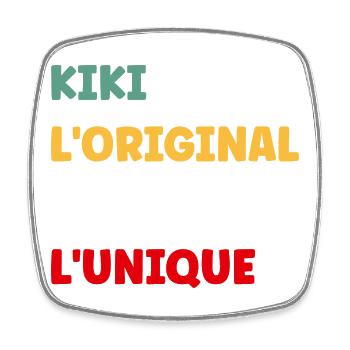 Kiki Original Le Vrai Unique - Magnet carré - blanc - Devant