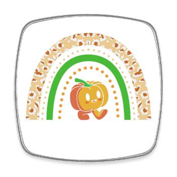 Enseignant Enseignant Thanksgiving Enseignant - Magnet carré - blanc - Devant