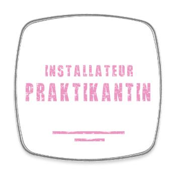 Plumber Intern Thank You Internship - Square fridge magnet - white - Front