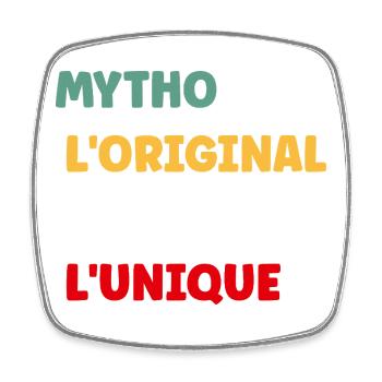 Mytho Original Unique Tee - Square fridge magnet - white - Front