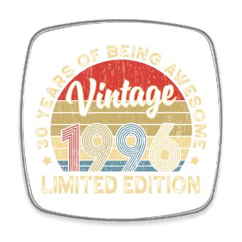 30e anniversaire pour lui 1996 30 ans - Magnet carré - blanc - Devant