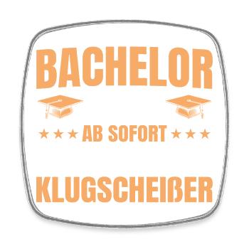 Bachelortitel_2026_Bachelorpruefung_bestandener - Magnet carré - blanc - Devant