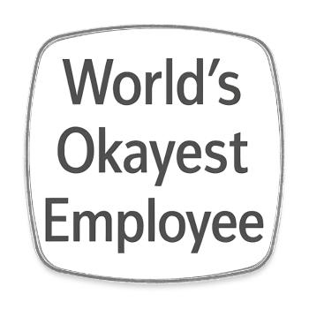 Funny Colleagues Sayings Work Colleague - Square fridge magnet - white - Front