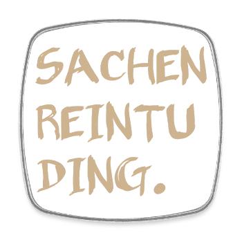 reintu - Viereckiger Kühlschrankmagnet - Weiß - Vorne