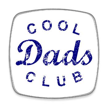 Cool Dads Club Dad Father's Day Gift - Square fridge magnet - white - Front