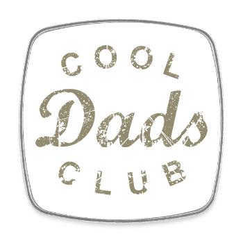 Cool Dads Club Dad Father's Day Gift - Square fridge magnet - white - Front