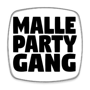 Gang du Parti de Majorque - Magnet carré - blanc - Devant