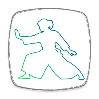 Die Aikido-Meisterinnen und Aikido passen zusammen - Viereckiger Kühlschrankmagnet - Weiß - Vorne