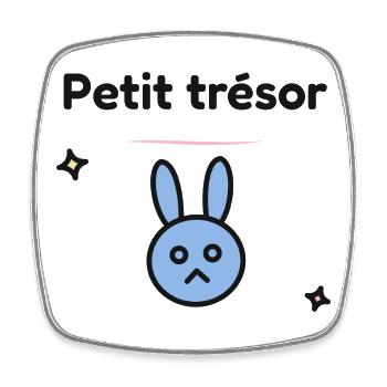 BEBE.PARENT. PARENTS. MAMAN. PAPA. FUTURE MAMAN - Magnet carré - blanc - Devant