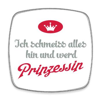sprüche - Viereckiger Kühlschrankmagnet - Weiß - Vorne