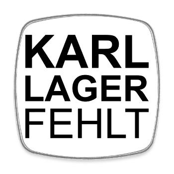 Lustige Sprüche - Viereckiger Kühlschrankmagnet - Weiß - Vorne
