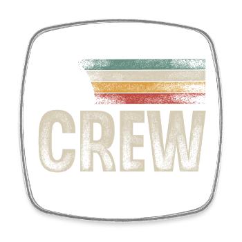 Segeln Segler Segelboot Crew - Viereckiger Kühlschrankmagnet - Weiß - Vorne