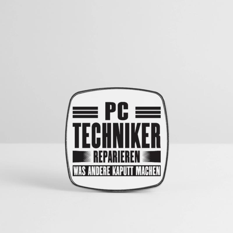 Service Technician Support Solution Devis Service PC Magnet carré