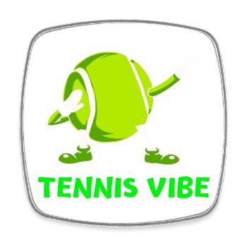 tennis, balle de tennis, fan de tennis - Magnet carré - blanc - Devant