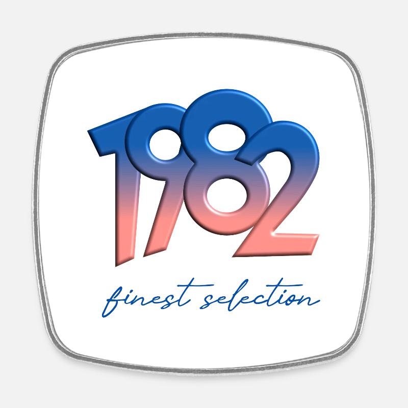 1982 - La plus belle sélection - Magnet carré - blanc