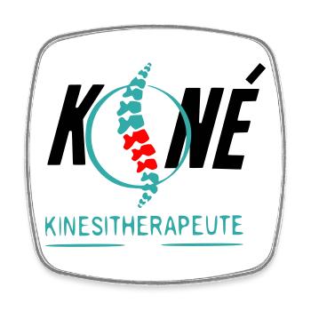 Physiotherapist - Square fridge magnet - white - Front