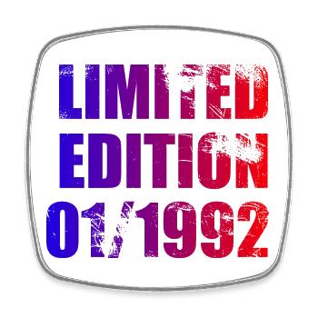 33e anniversaire Edition limitée 01/1992 - Magnet carré - blanc - Devant