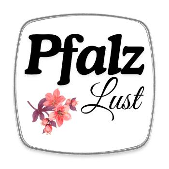 Pfalzblüte - Viereckiger Kühlschrankmagnet - Weiß - Vorne