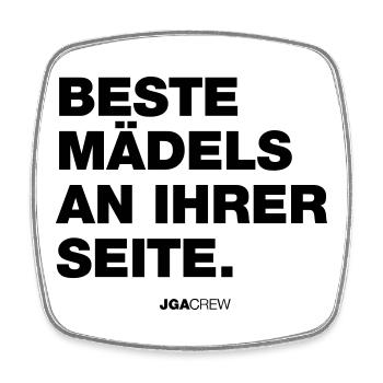 Best Girls (Bachelor Party) - Square fridge magnet - white - Front