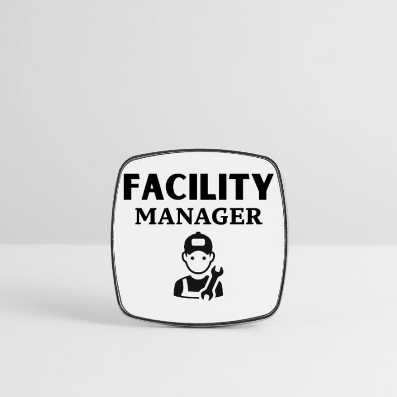 Mechanic Tool Pattern Design Square fridge magnet