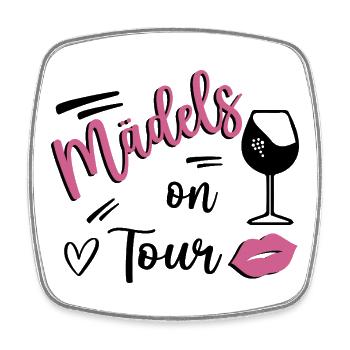 Bachelorette Party Bachelorette Party Outfits - Square fridge magnet - white - Front