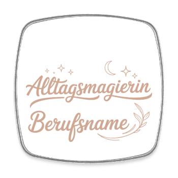 Ergotherapeutin Ergo Praxis Team Ergotherapie - Viereckiger Kühlschrankmagnet - Weiß - Vorne