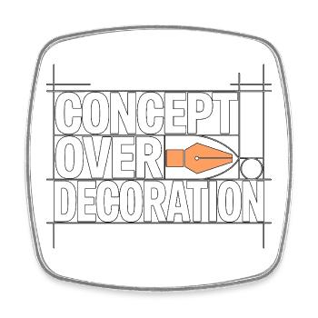 Concepteur de logo avant spécialiste du branding - Magnet carré - blanc - Devant