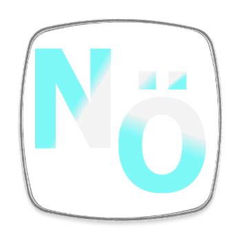 Nö Nein Dagegen Demo - Viereckiger Kühlschrankmagnet - Weiß - Vorne