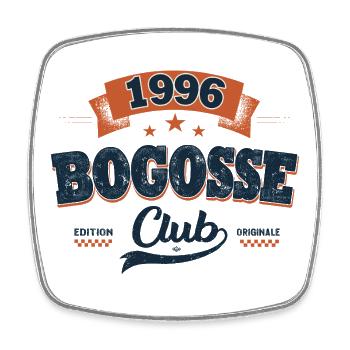 Men's 30th Anniversary Gift 1996 – Bogosse Club - Square fridge magnet - white - Front